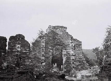 Развалины Византийского храма, 1988 год